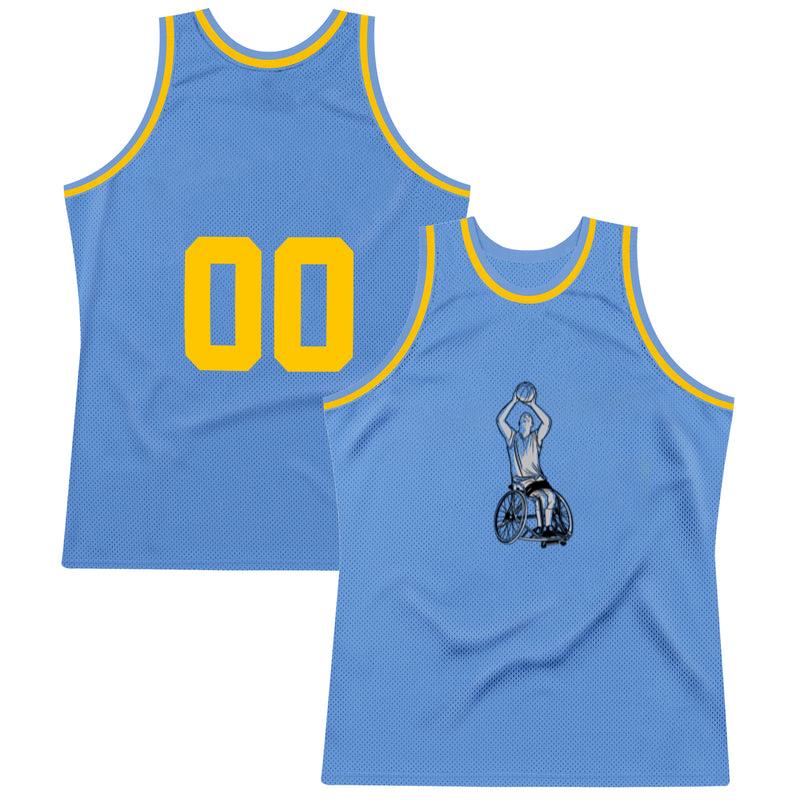 Awesome Basketball Player Wheelchair Classic Basketball Jersey 
