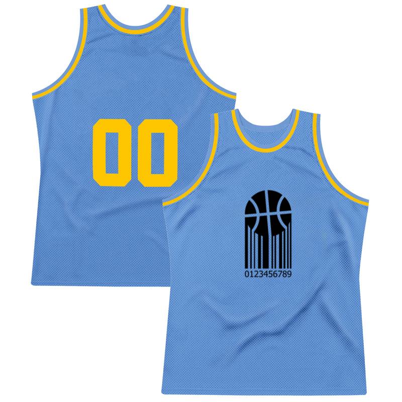 Barcode With Basketball Ball Classic Basketball Jersey 
