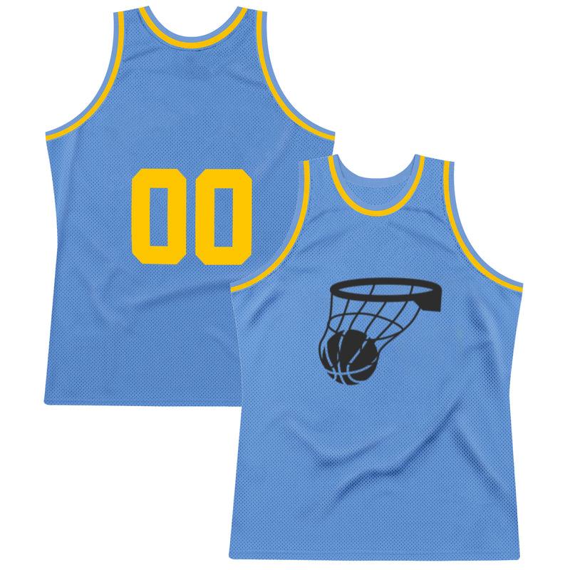 Basketball Ball Basket Cut Out Classic Basketball Jersey 