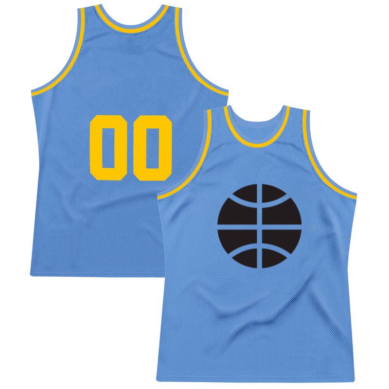 Basketball Ball Black Classic Basketball Jersey 
