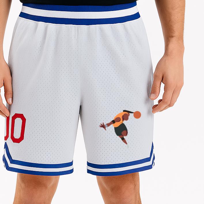 Basketball Player Ball Player Shorts Flat Classic Basketball Shorts - Image 2